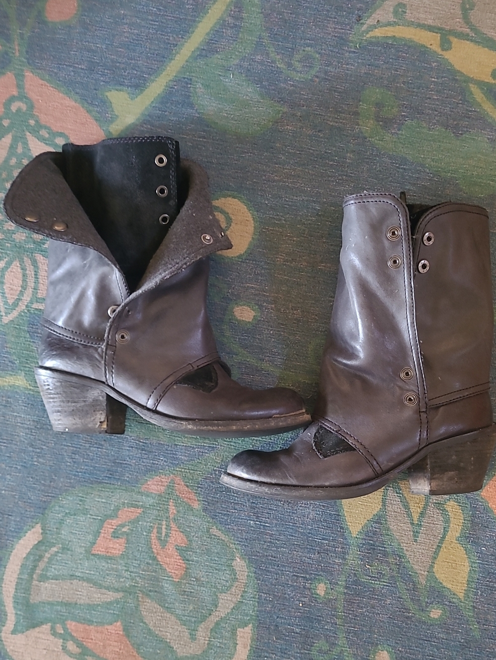 Luxury Rebel Black Leather Boots